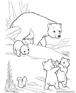 Read more about the article Desenhos de ursos para imprimir grátis 07